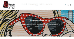 Desktop Screenshot of malcolmsmithart.com